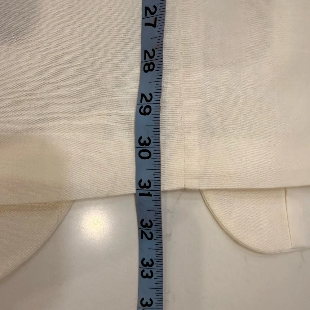 EUC H&M Linen-Blend Blazer – Large - Picture 4 of 7